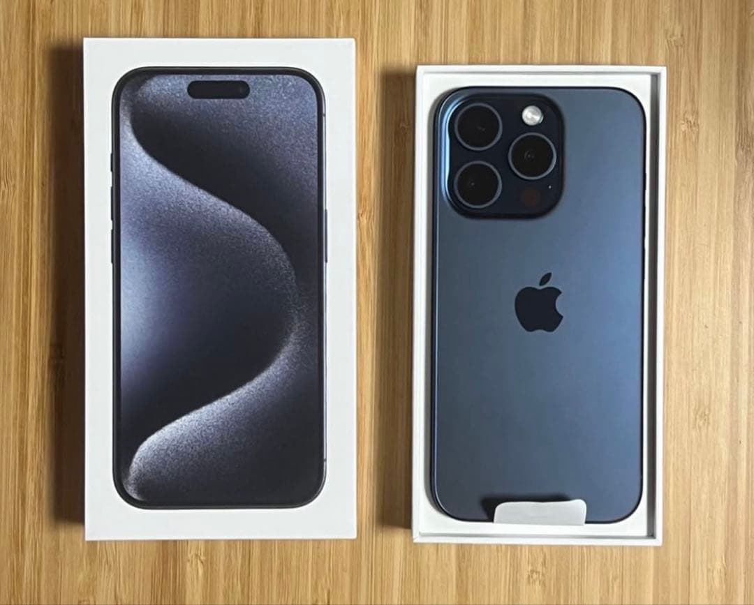 【即購入可】Apple iPhone 15 Pro 256GB ブルーチタニウム