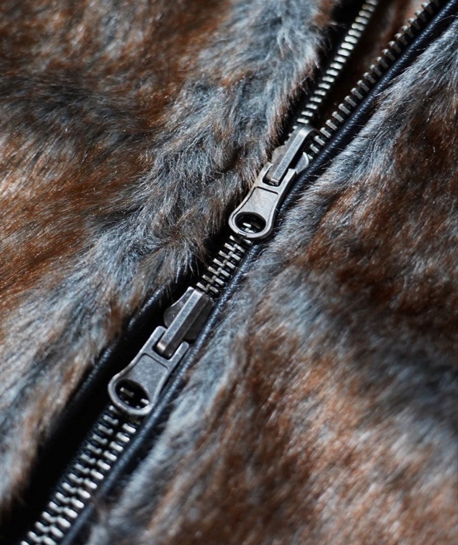 Camphorwoodフェイクレザーファー2wayリバーシブルフライト