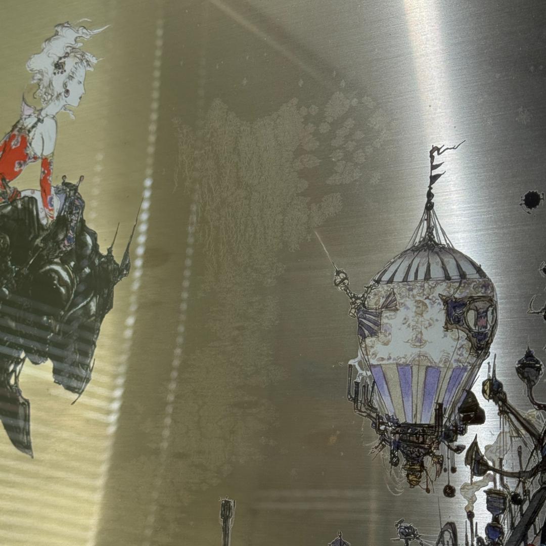 天野喜孝　FF6 街DX 版画 ティナ 魔導アーマー ファイナルファンタジー