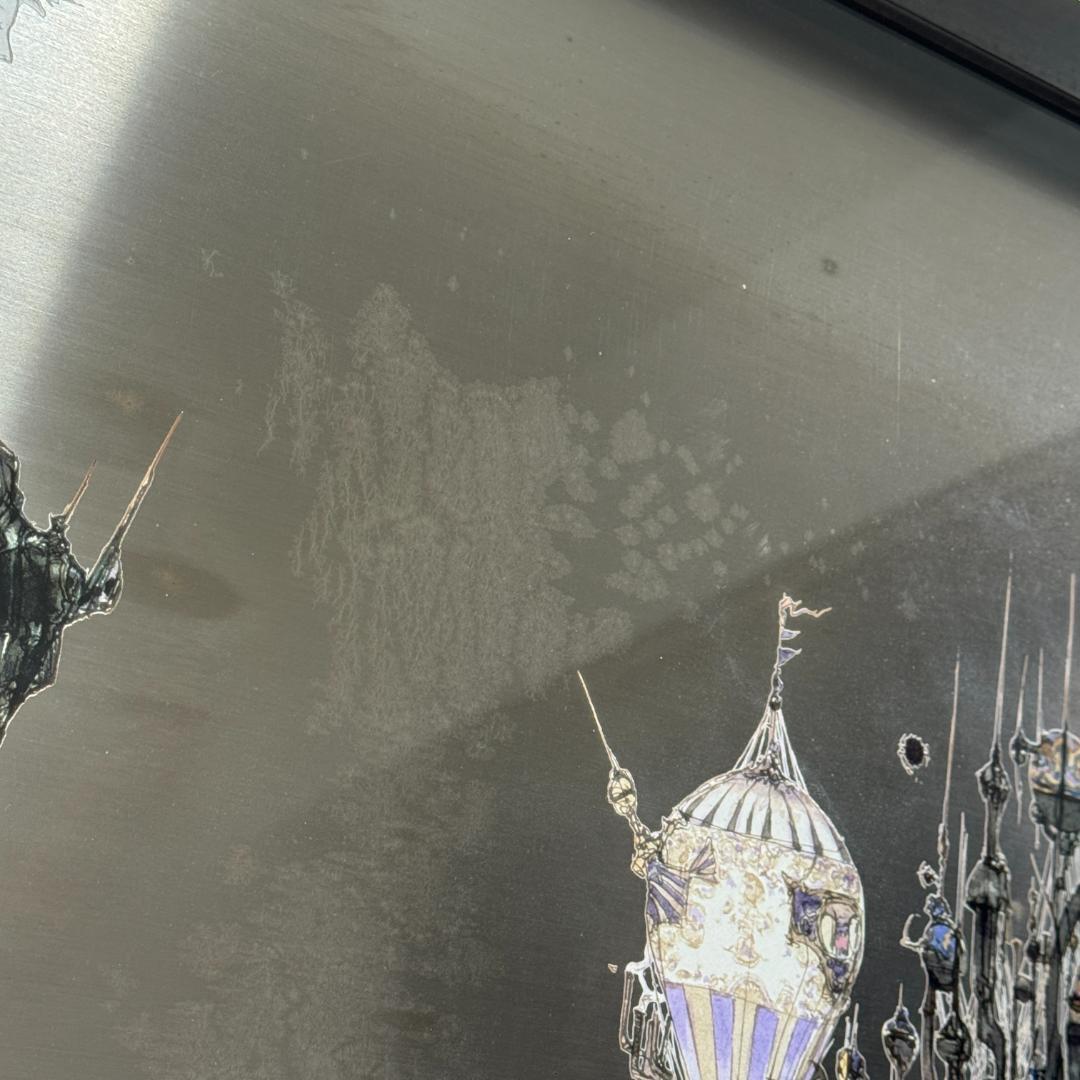 天野喜孝　FF6 街DX 版画 ティナ 魔導アーマー ファイナルファンタジー