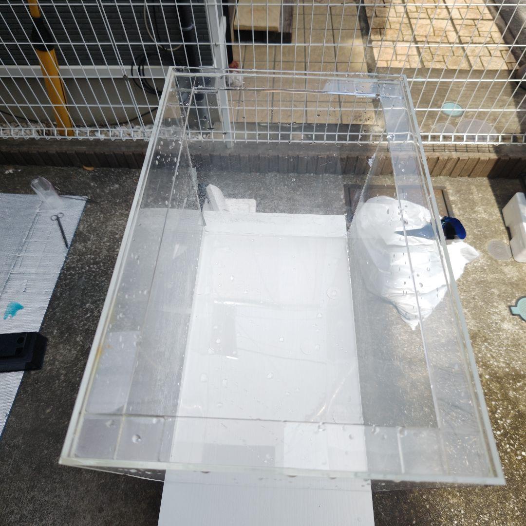 ◆送料込◆【メーカー不明】アクリル水槽 長方形 高透明45×30×36