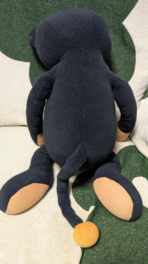 マタノアツコ Atsuko Ｍtano 黒猫ぬいぐるみ 大