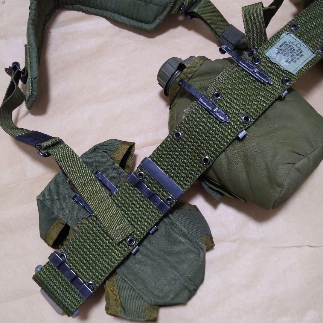 アメリカ軍ALICE装備LC−2ベルト/サスペンダー/ポーチ/カバー 実物中古品