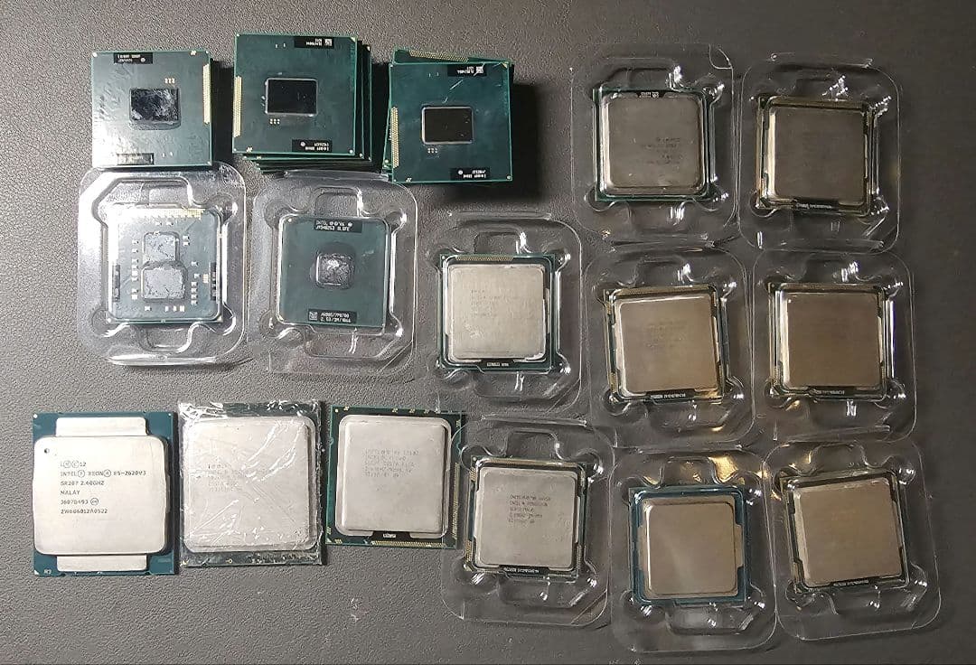 【大量ジャンクCPU詰合せ】Intel CPU 複数