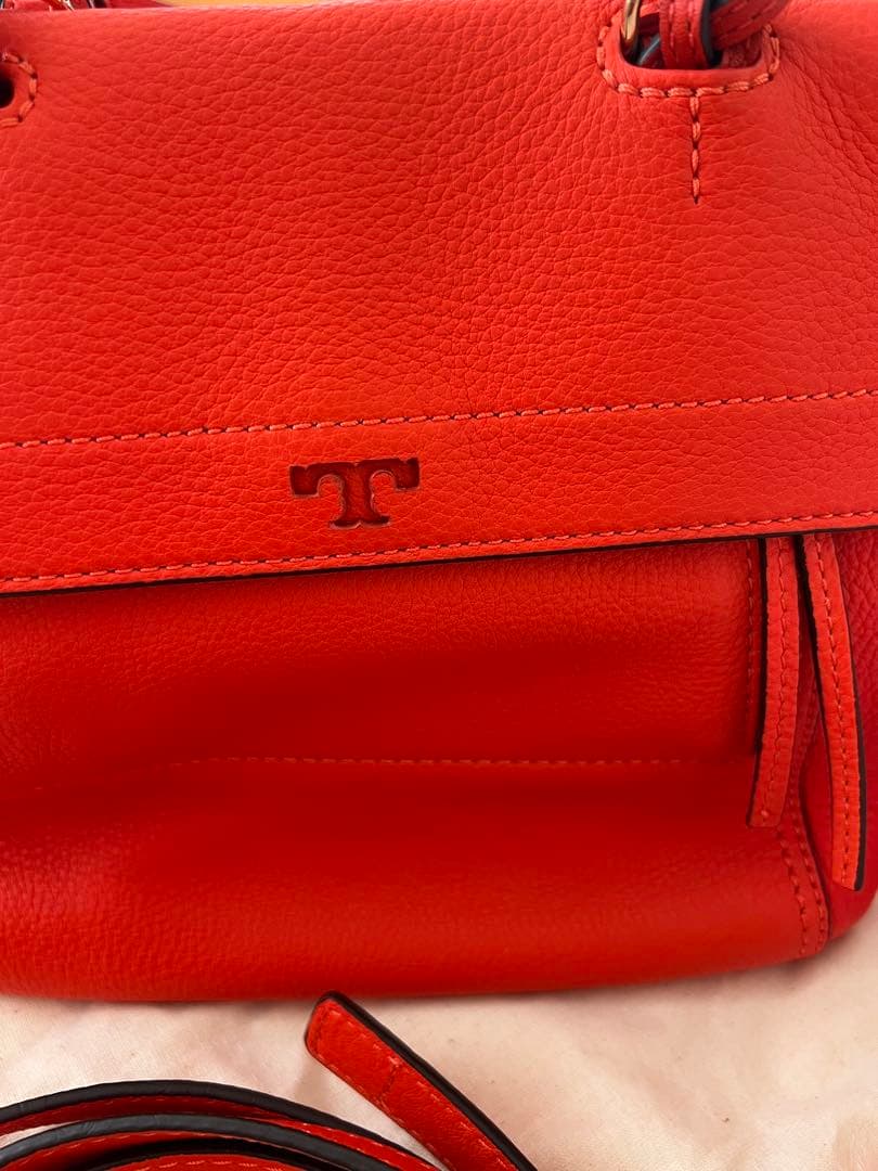 TORY BURCH 赤 ハンドバッグ