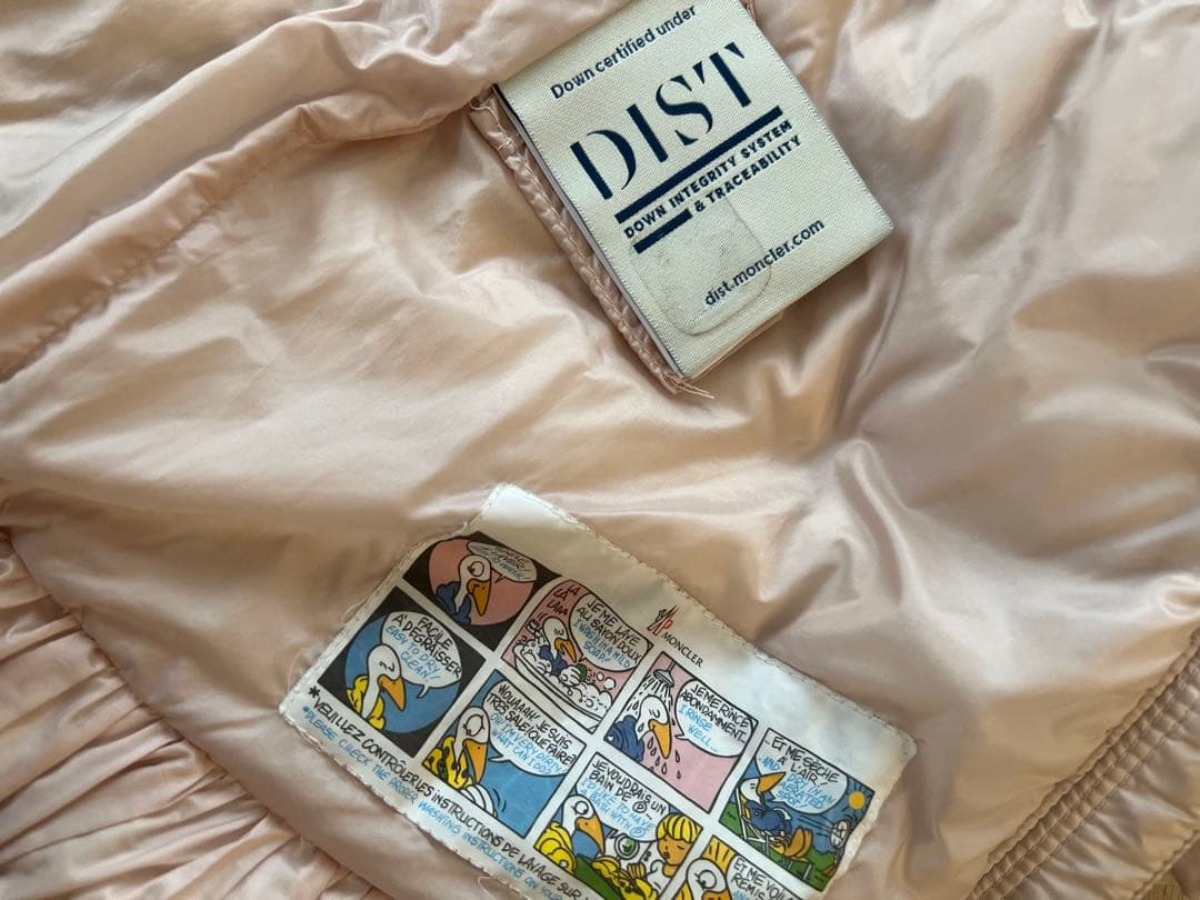 MONCLER ピンクダウンコート サイズ2