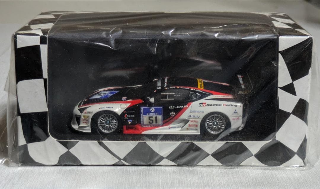 エブロ 1/43 LEXUS LF-A ニュル24時間 2010　2台まとめて