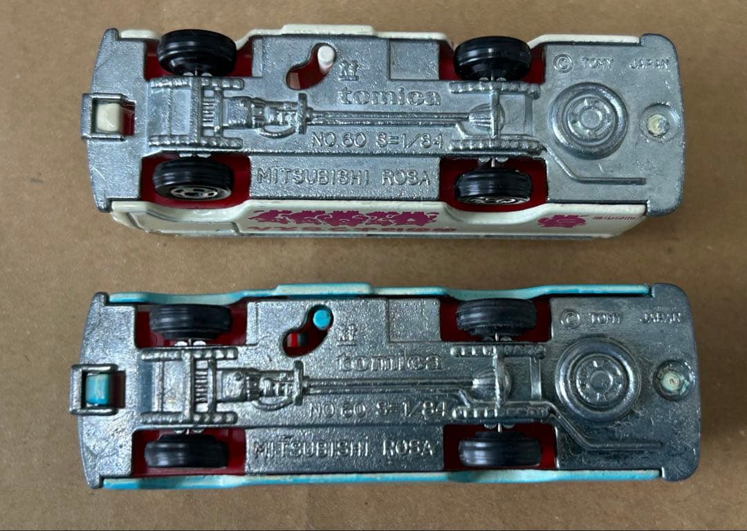 トミカ 三菱ローザ 幼稚園バス 2台セット