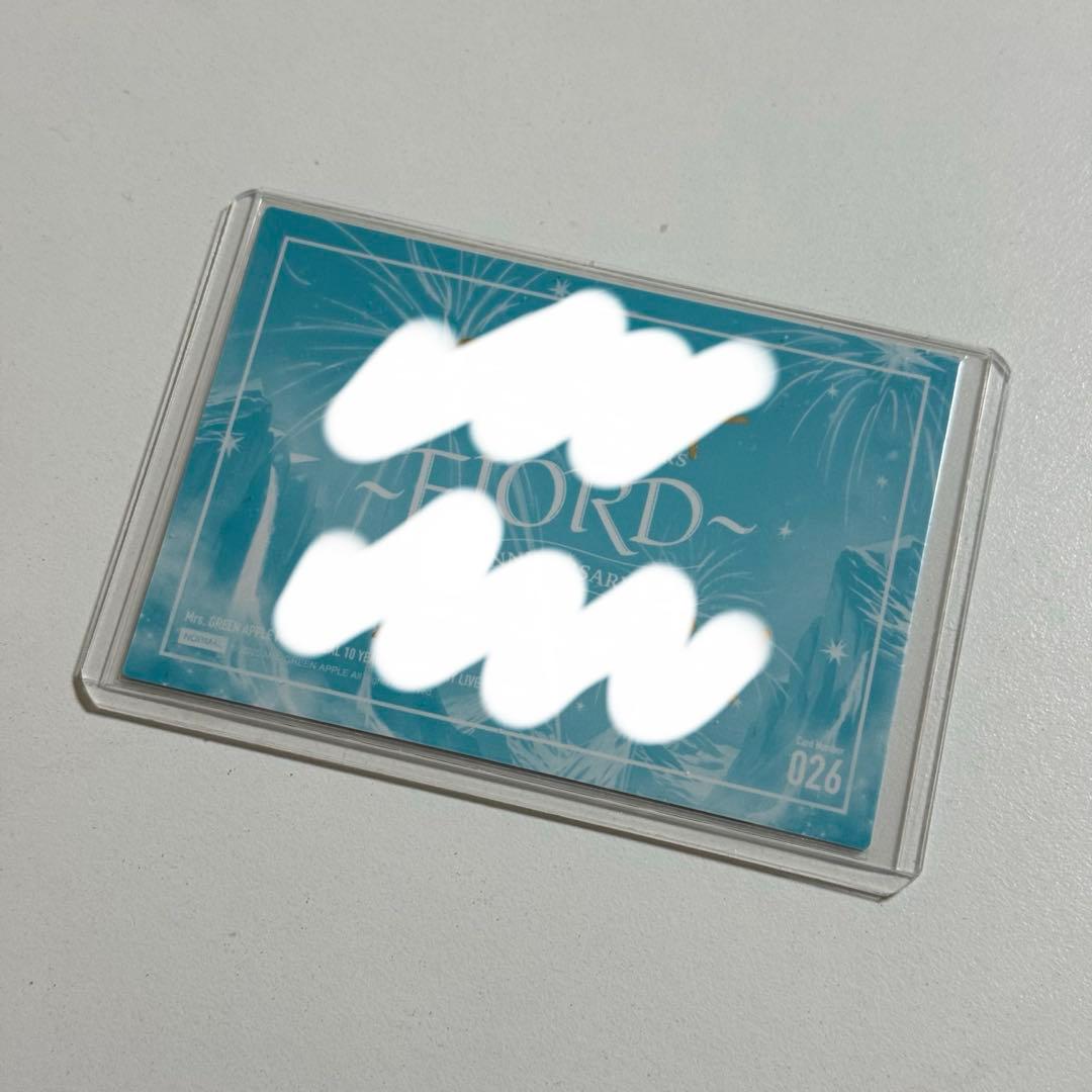 Mrs. GREEN APPLE フォトカード