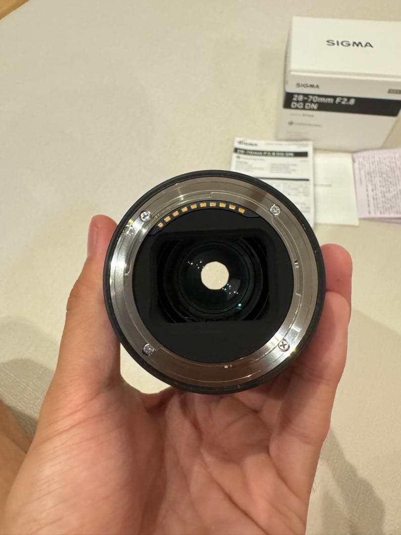 SIGMA 28-70mm F2.8 DG DN フィルター付き　SONY e