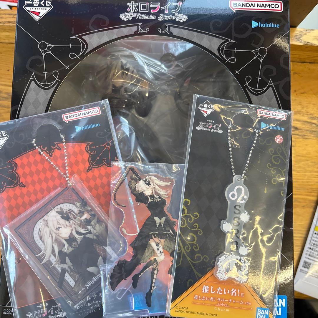 一番くじ ホロライブ 獅白ぼたん フィギュア セット