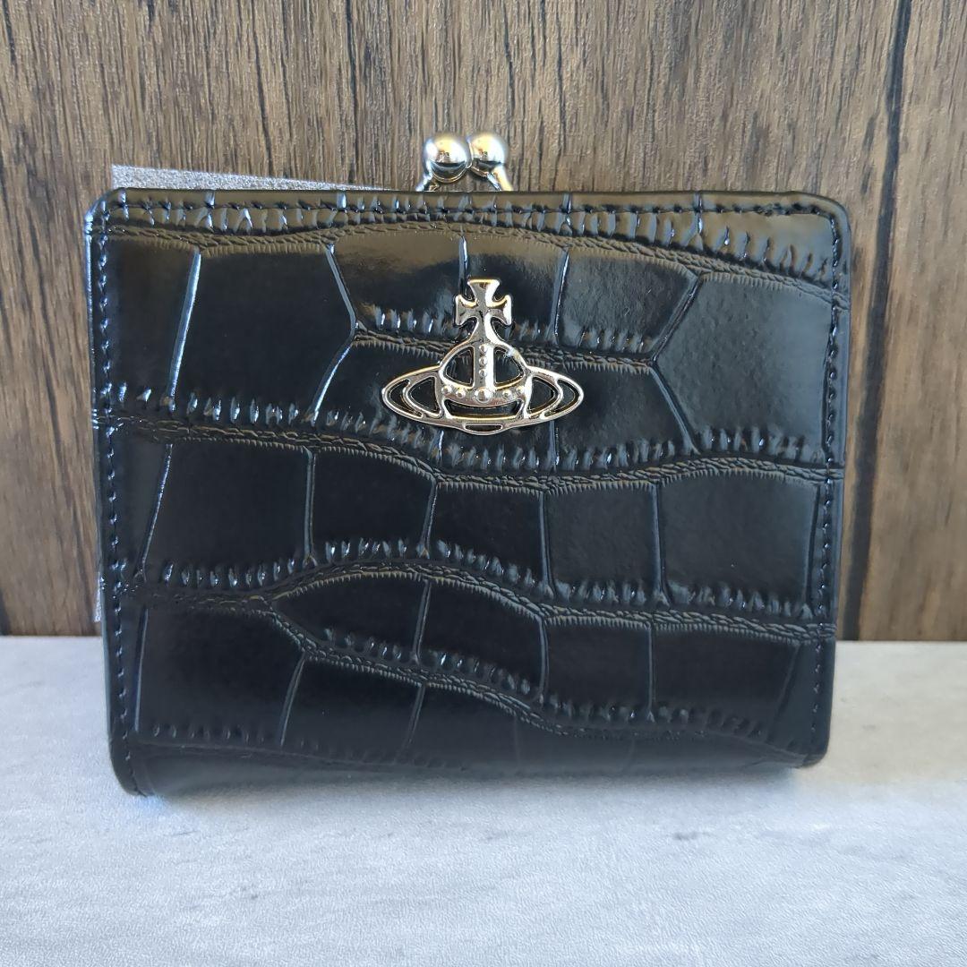 【新品】ヴィヴィアンウエストウッド　二つ折り財布　がま口