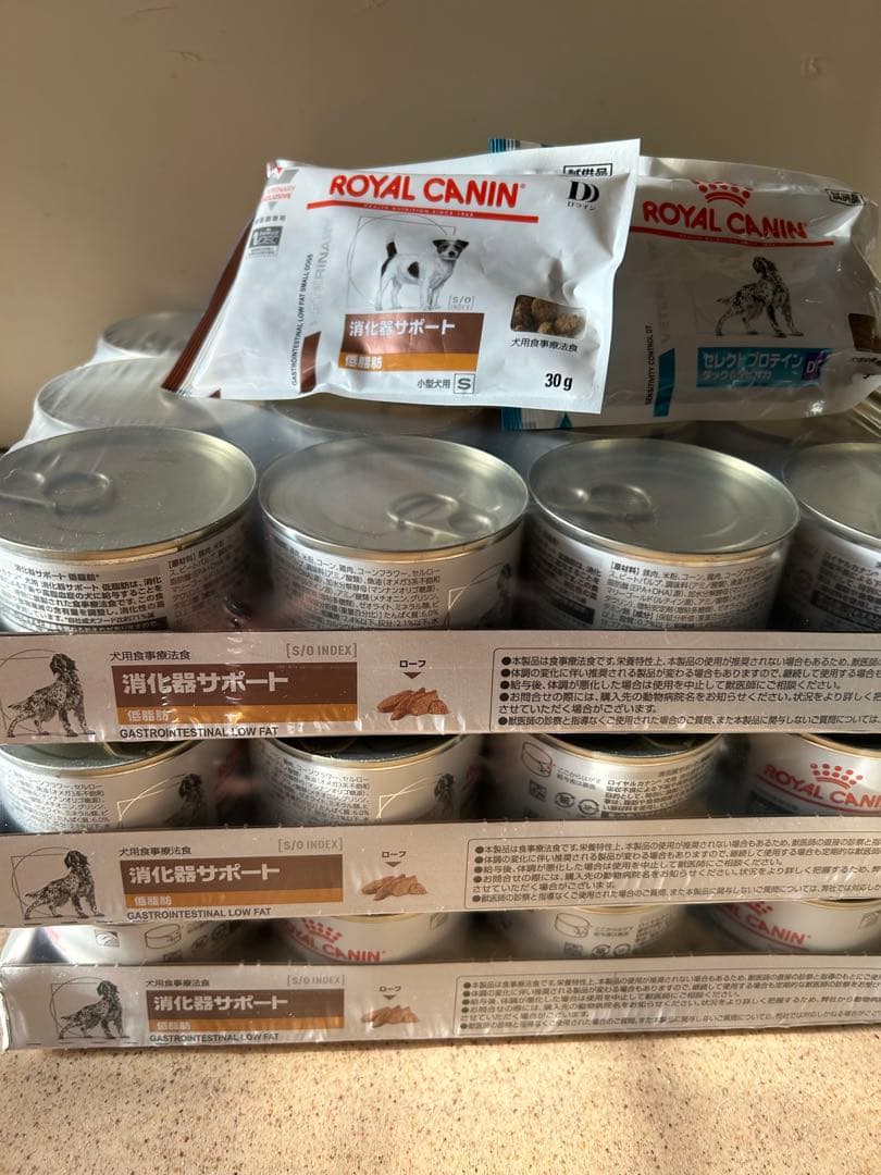 ロイヤルカナン　犬消化器サポート　　 低脂肪36缶+ドライ60g