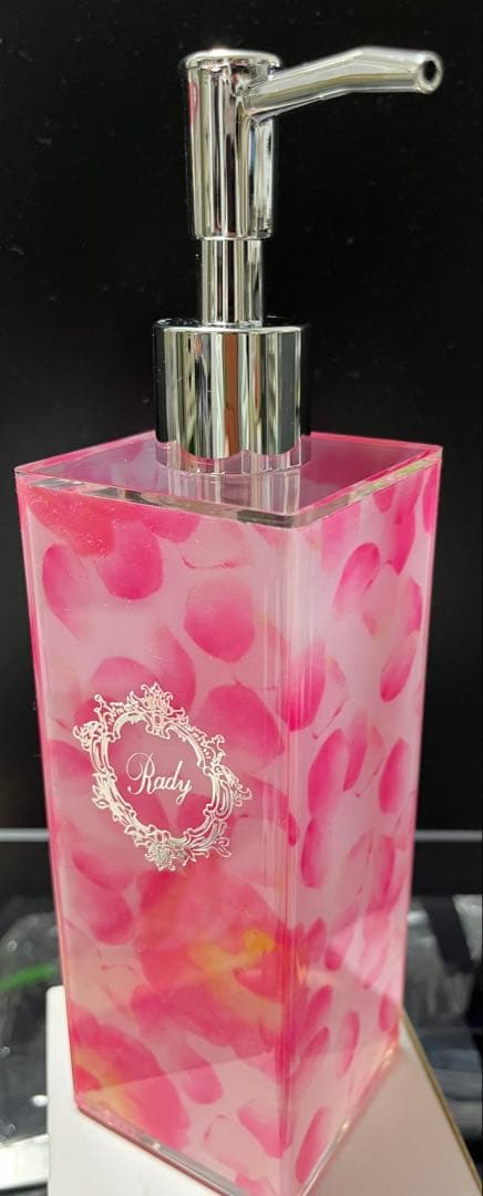 rady 洗面用品歯ブラシ立て、シャンプーボトル、、小物入れトレー3点セット