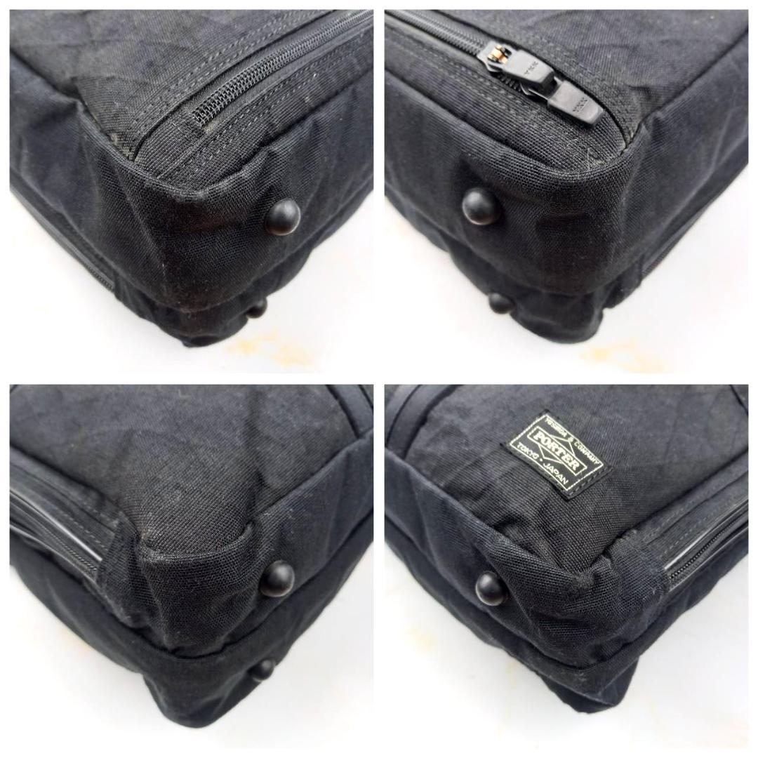 PORTER HYBRID 2WAY ブリーフケース ビジネスバッグ 2層 黒