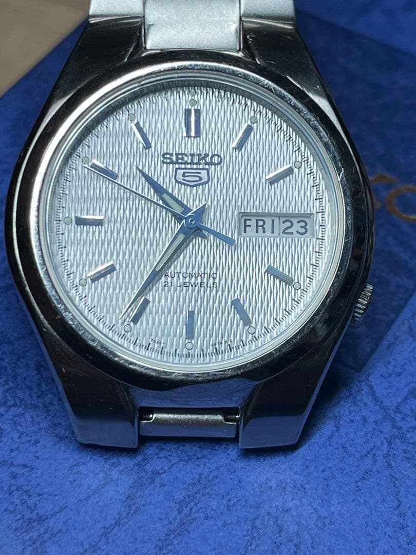 オ*ヲ様 SEIKO5 自動巻き 7S26-02F0 21JEWELS 裏スケ