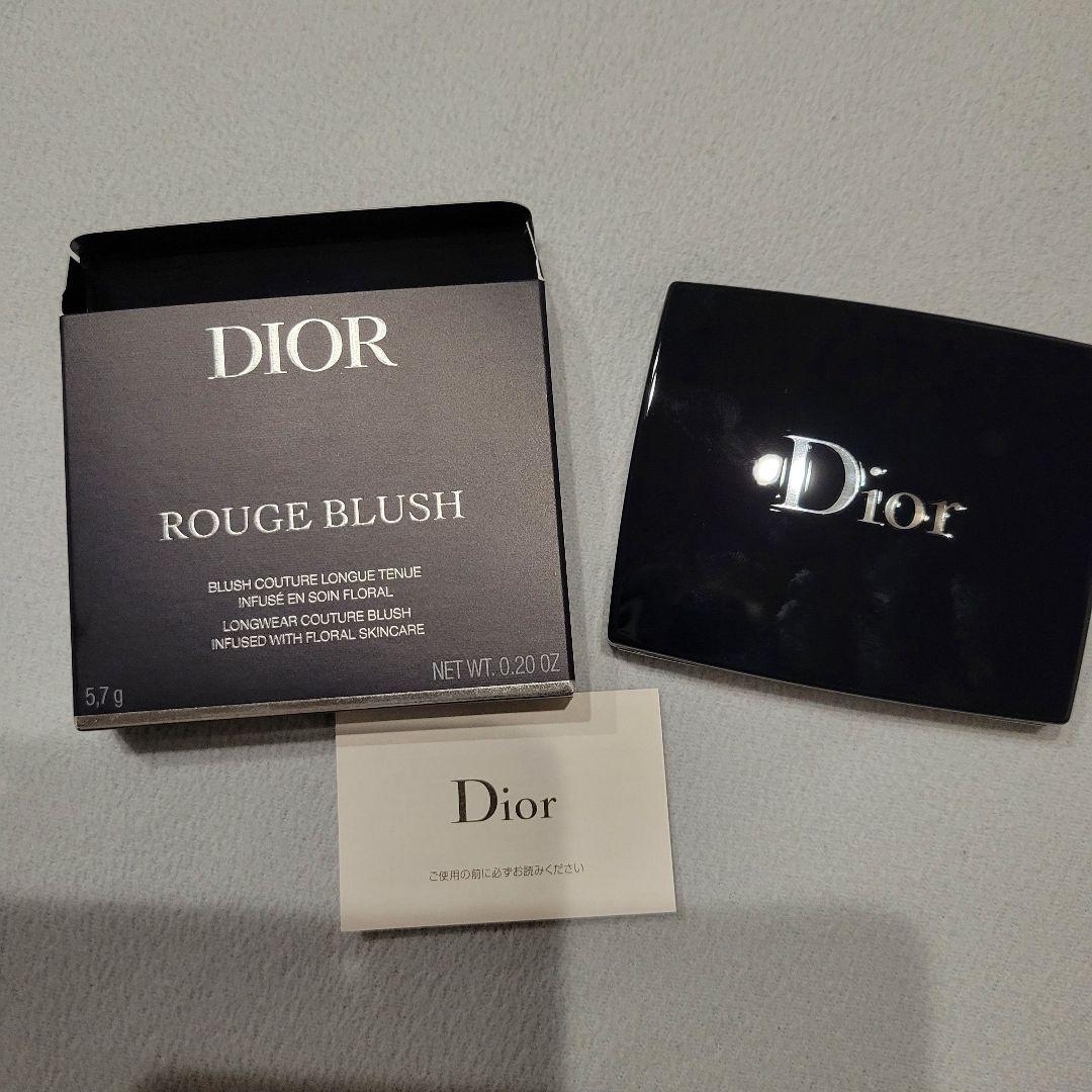 【美品】Dior ルージュブラッシュ280　ローズポプリンマット