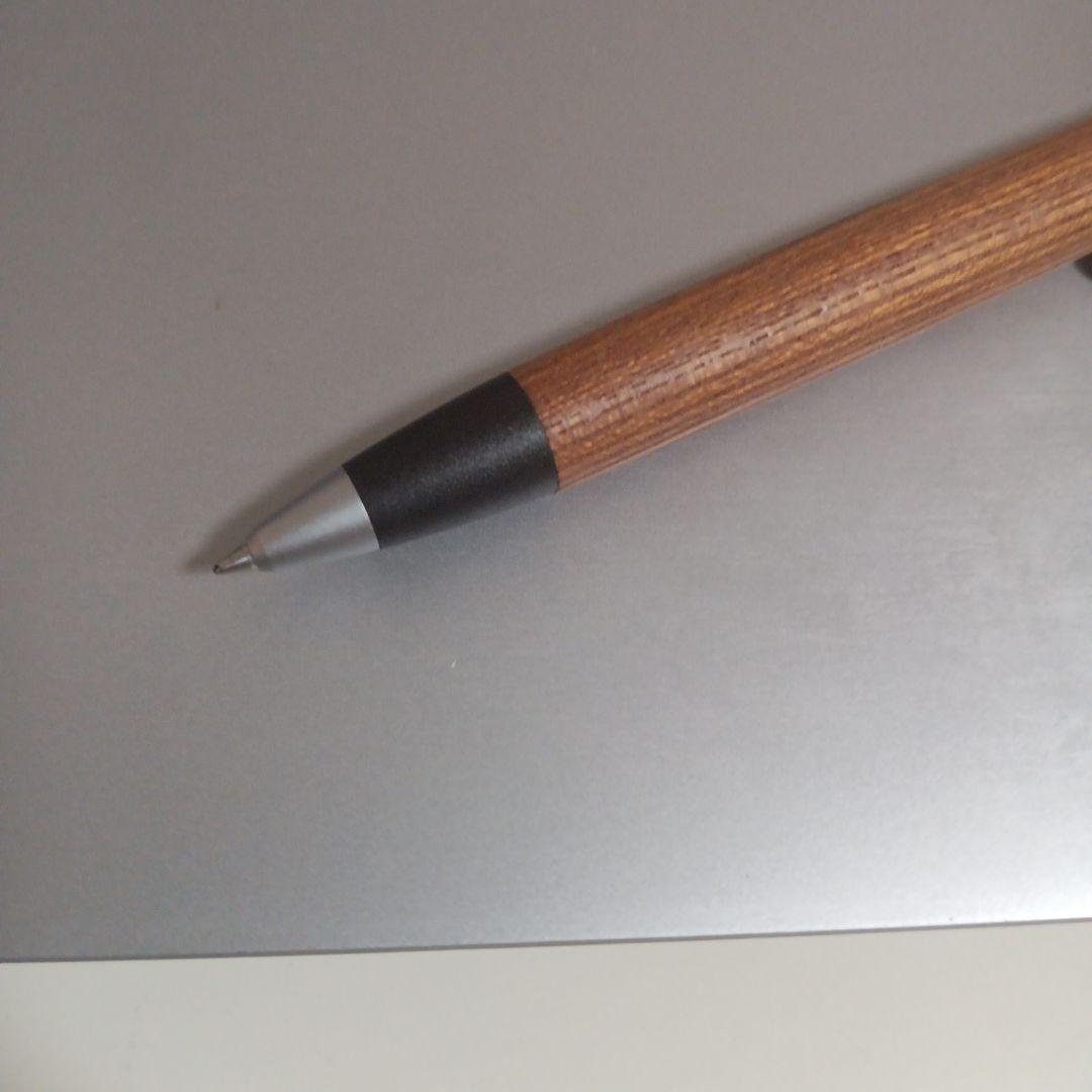 優*ん様 野原工芸　ボールペン　玉クリップ　欅　名入リ　キャップ代用