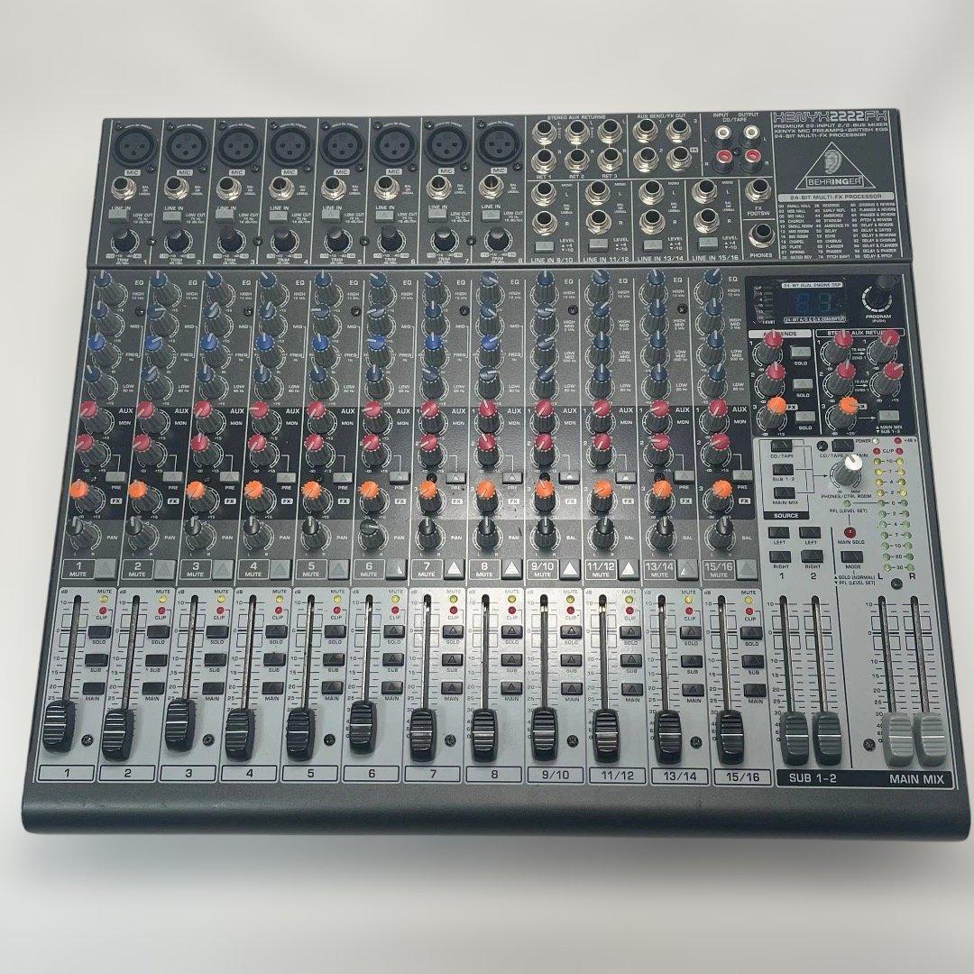 BEHRINGER アナログミキサー XENYX 2222FX 送料無料 匿名