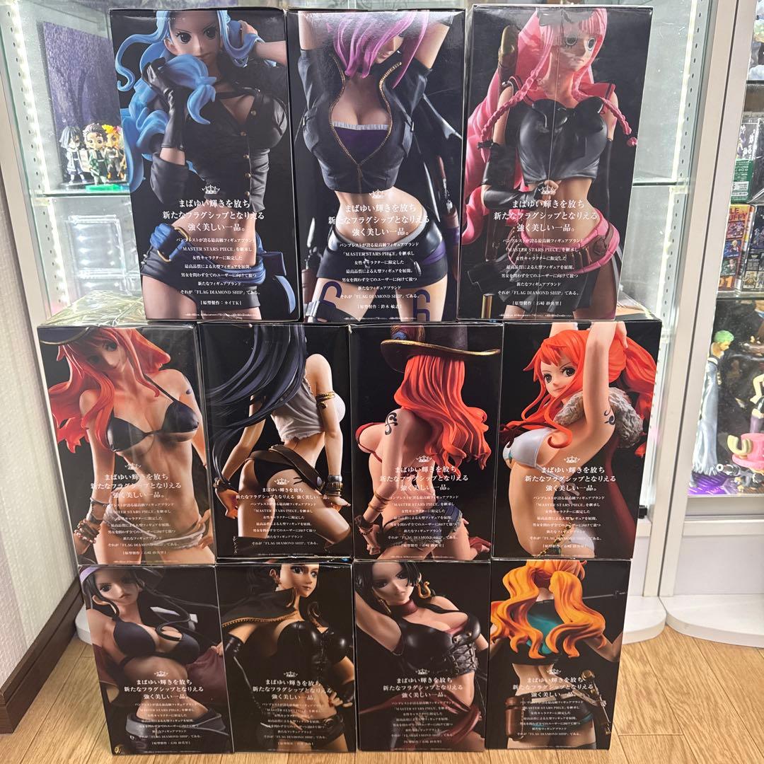 未開封　ワンピース　フィギュア　フラッグダイアモンドシップ　１１点セット
