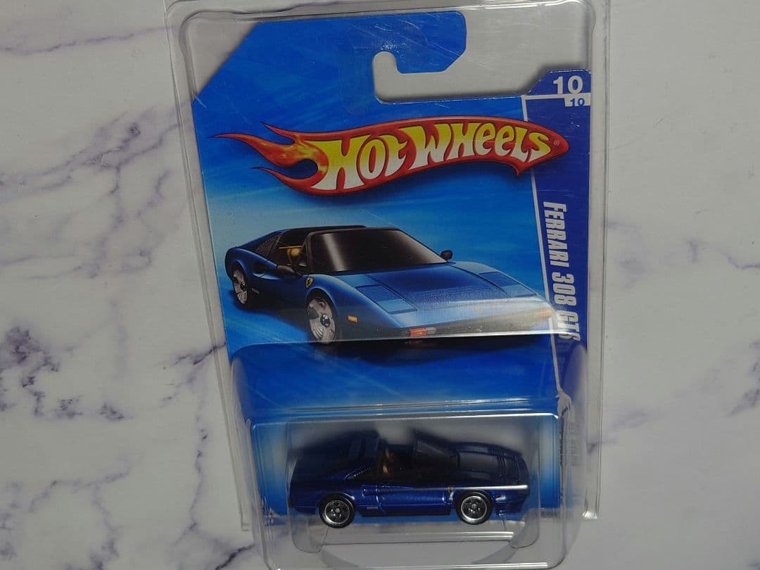 Hot Wheels Ferrari 308GTS 青 フェラーリ 308GTS