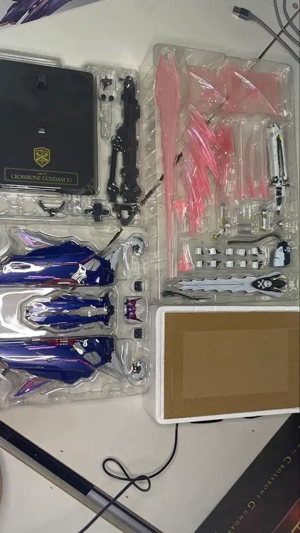 BANDAI L BUILD クロスボーンガンダムX1 ハーフクロス