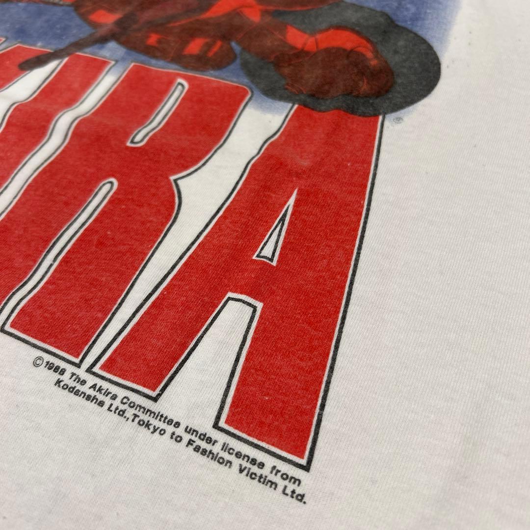 AKIRA アキラ　Tシャツ　バイク　バックプリント　ビンテージ