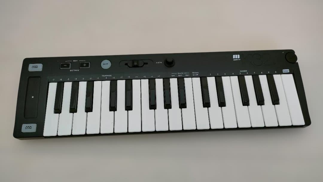 音源内蔵MIDIキーボード miditech K32s 32鍵 ミディーテック