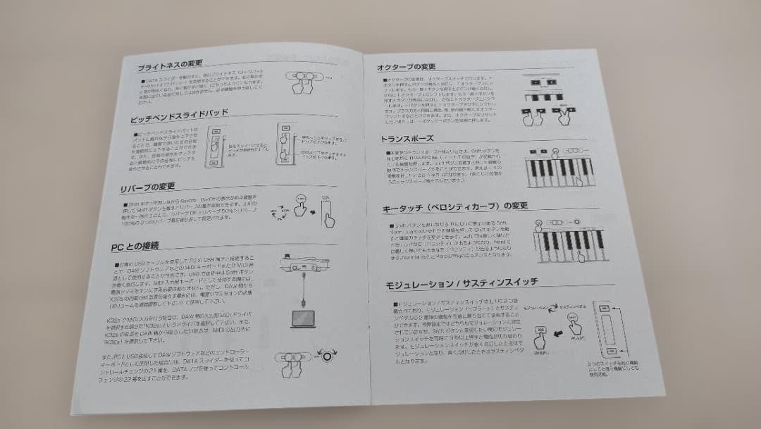 音源内蔵MIDIキーボード miditech K32s 32鍵 ミディーテック