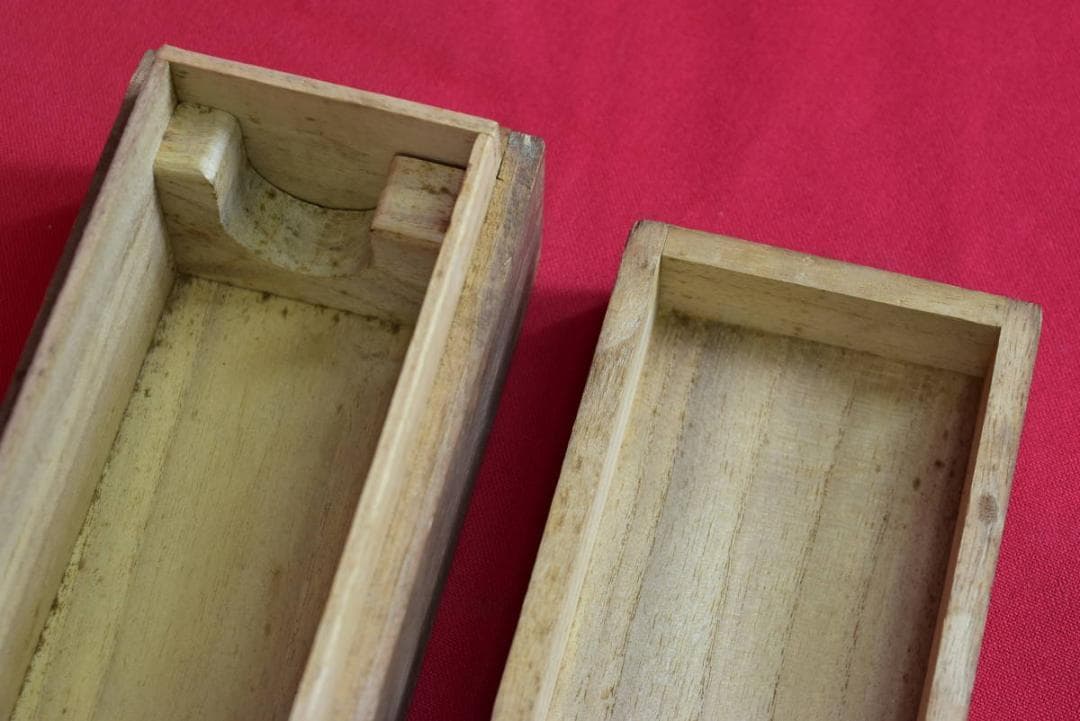 掛軸用桐時代箱/無地箱/空箱/内寸51.5×5.9/掛軸/名家伝来/AB-186