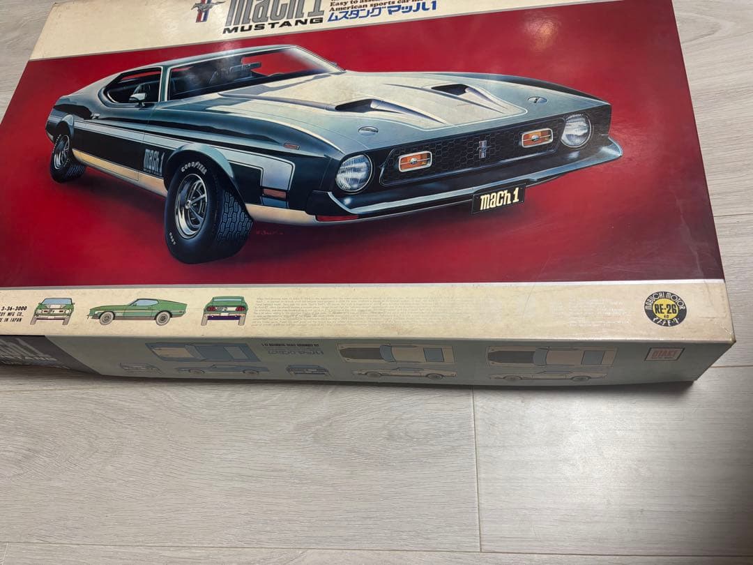 当時物 OTAKI 1/12 MUSTANG mach 1 ビッグスケールモデル
