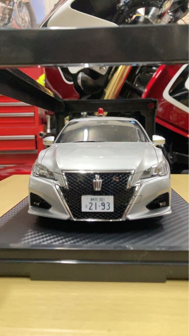 覆面パトカー　人形セット1/18 12/10締