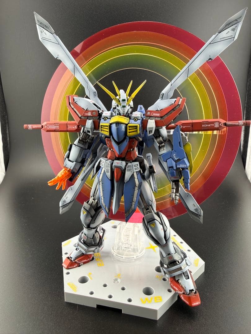 RGゴッドガンダム　ガンプラ