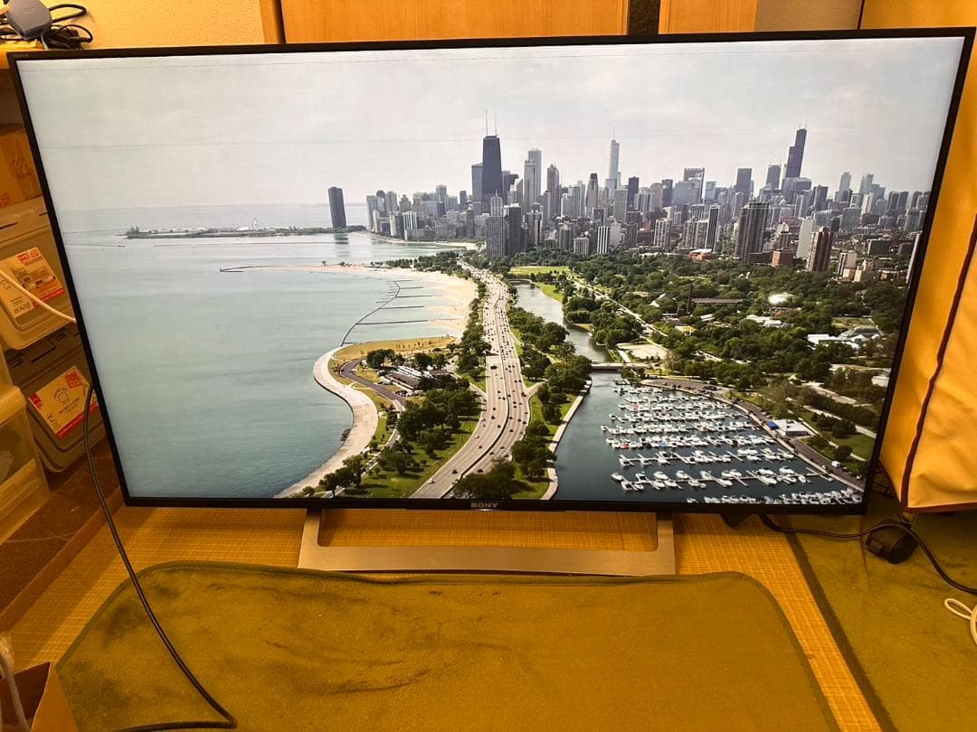 スマートテレビ　4K対応！SONY ソニー　KJ-49X8300D　少々訳が美品