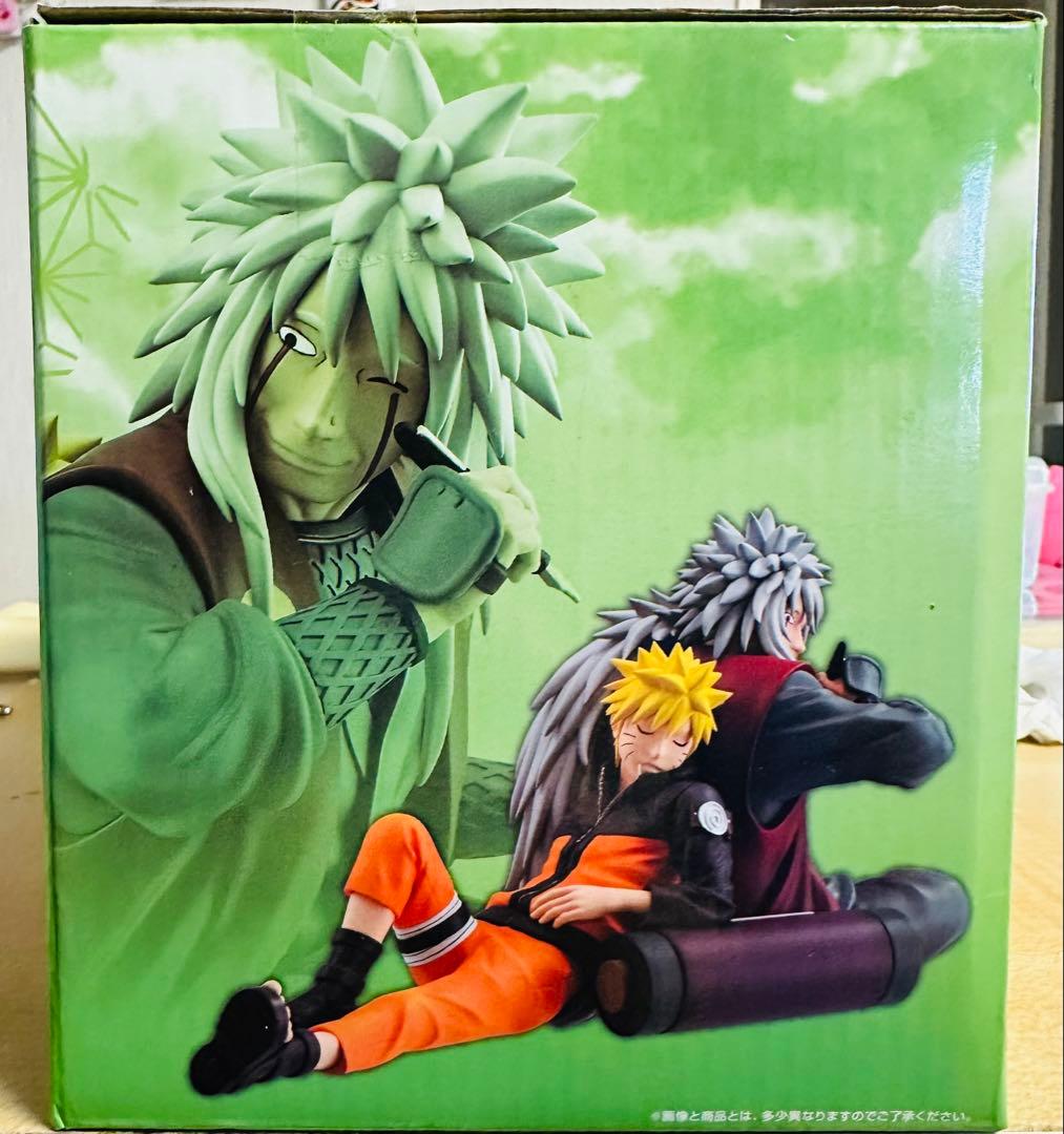 m*a様 一番くじナルト疾風伝伝説の三忍ラストワン賞うずまきナルト&自来也フィギ