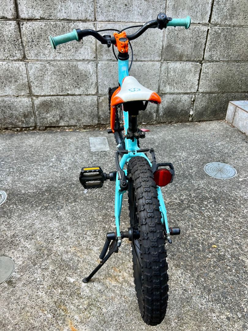 ヨツバサイクル16インチ補助輪あり(基本引取希望)