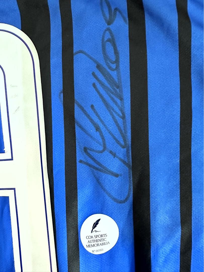 【インテル】 マウロ・イカルディ サイン入りユニフォーム