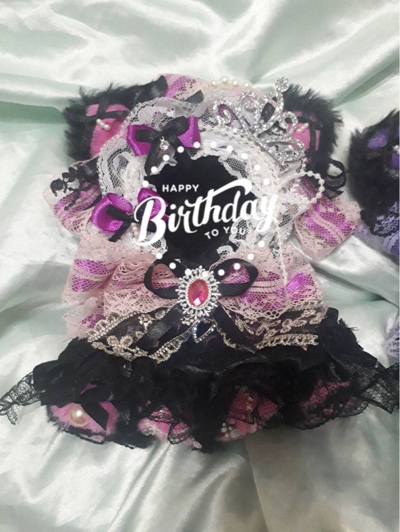 なゆ様ぬい服ふわふわ 猫耳 お座り 着ぐるみ 14cm コスマス にとたん