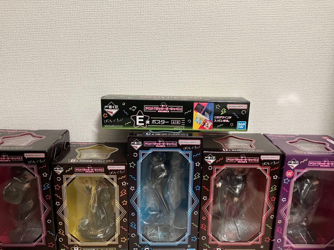 一番くじ アニメ「ぼっち・ざ・ろっく ！」VOLUME 3 フィギュア　コンプ