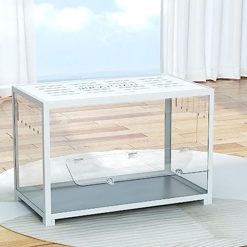 BUCATSTATE ハムスター メタル製 80cmケージ 飼育ケージ ホワイト