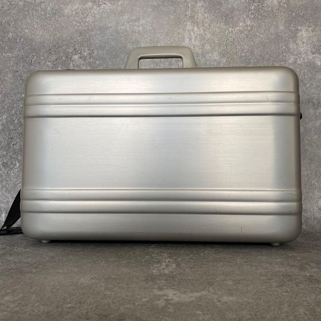 ゼロハリーバートン　アタッシュケース　カメラケース　エリート　シルバー　アルミ