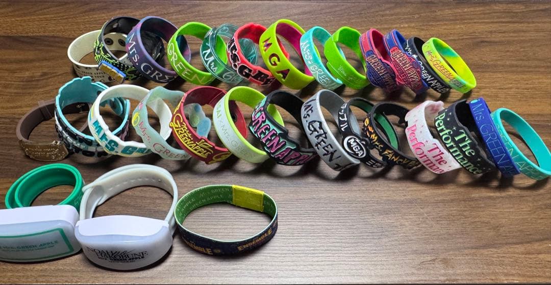 Mrs. GREEN APPLE ラバーバンドセット