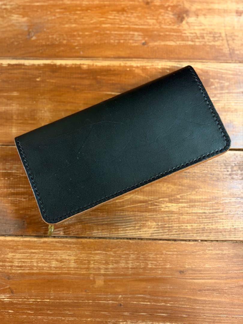 トラッカーウォレット TW-05 スタッズカスタム 姫路レザー 茶芯