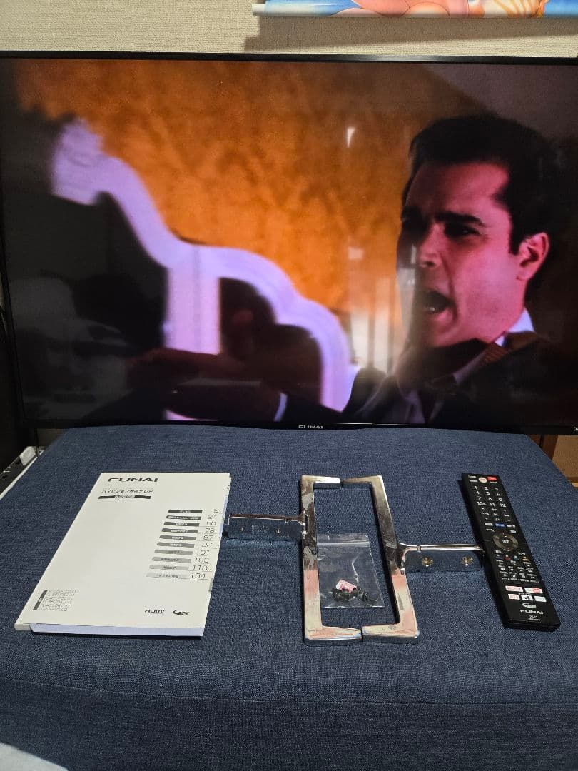 FUNAI 49インチ液晶テレビ 　FL-49UP5000 500GB内臓