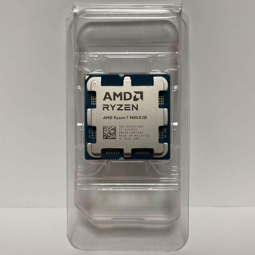 AMD Ryzen 7 9800X3D バルク品
