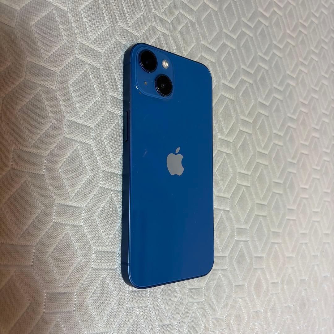 iPhone 13 256GB ブルー docomo 本体 美品傷なし 初期化済