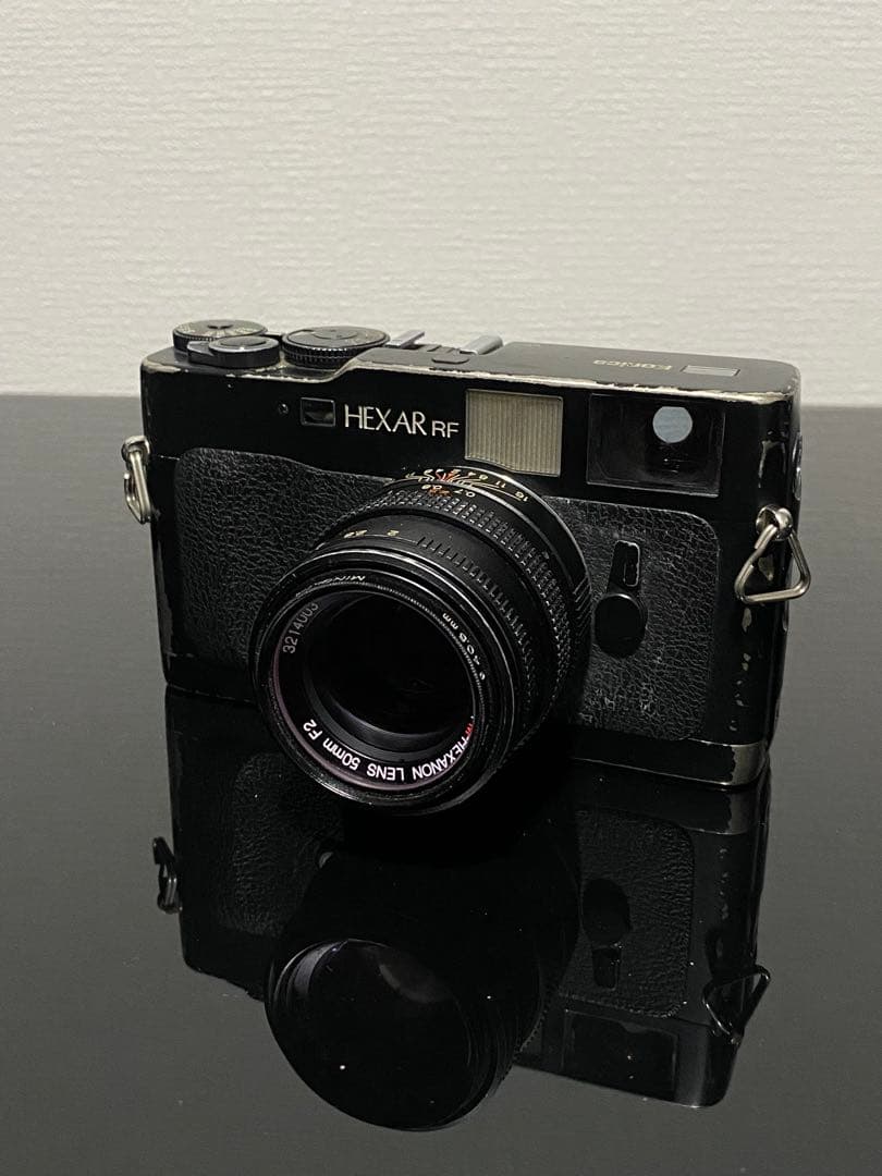 HEXAR RF フィルムカメラ KONICA レンズ付き