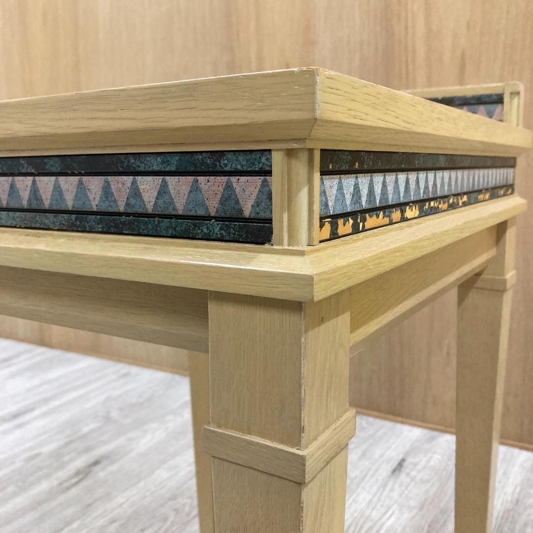 サイドテーブル　コンソール　花台　木製