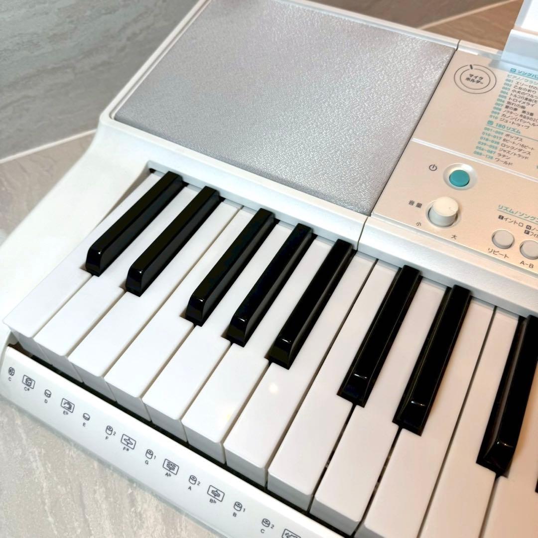 【美品】CASIO カシオ　LK-516 光ナビゲーション キーボード