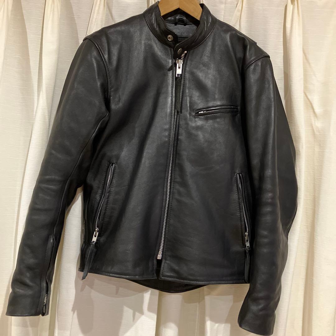 DAYTONA LEATHERS シングルライダースジャケット XL ブラック
